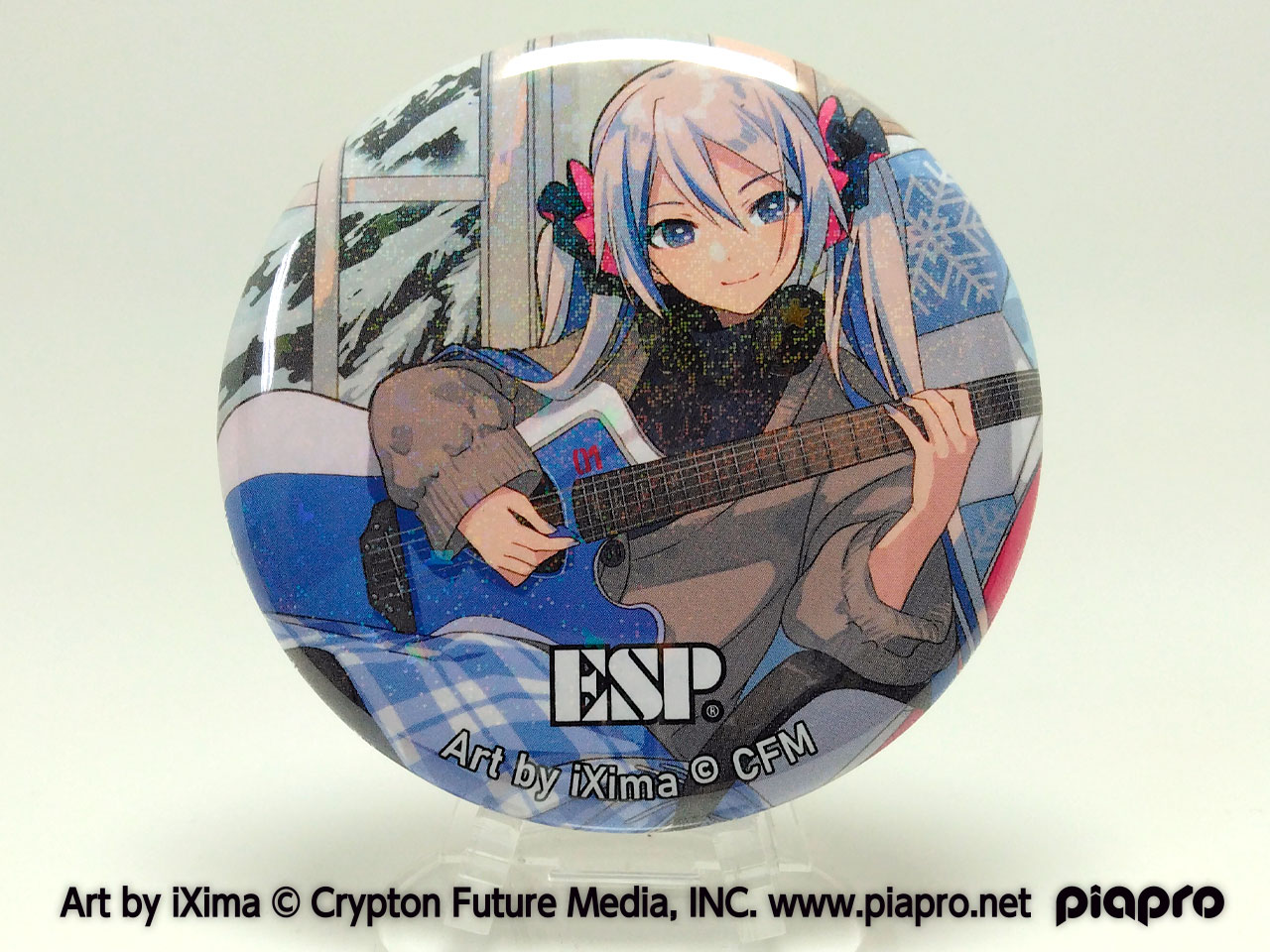 【SNOW MIKU 2025】ESP×雪ミク 缶バッジ