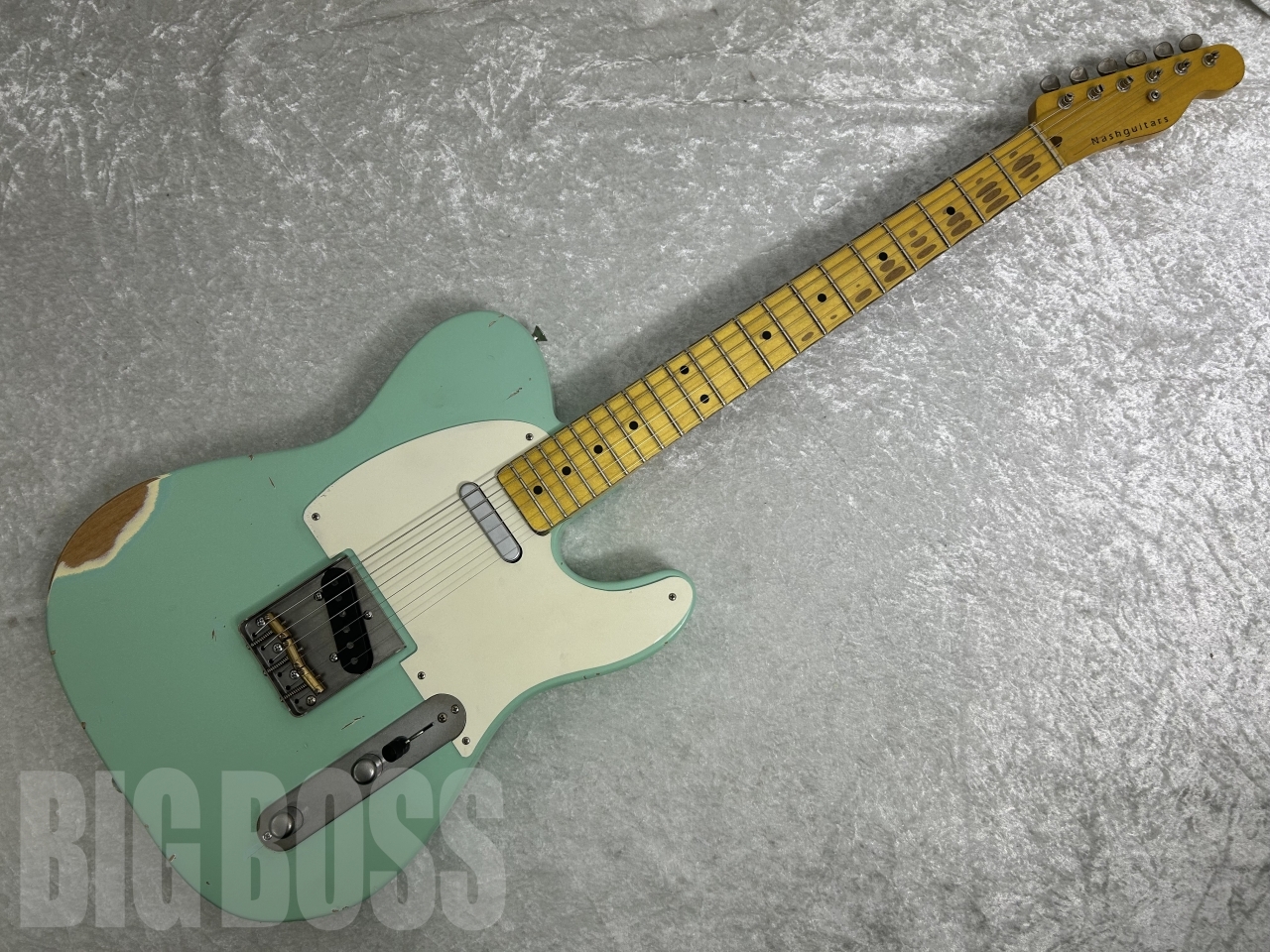 【即納可能】Nash Guitars(ナッシュギターズ) T-57/Alder/AM-890 (Surf Green) お茶の水駅前店(東京)