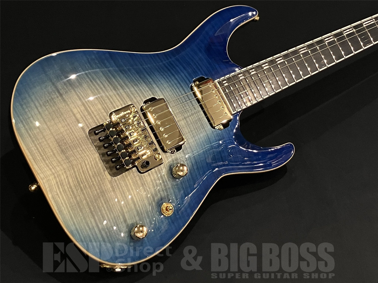 【即納可能】EDWARDS(エドワーズ) E-HORIZON-CTM 50TH / Black Aqua Burst C / Blue Pearl Back 京都店 - 2