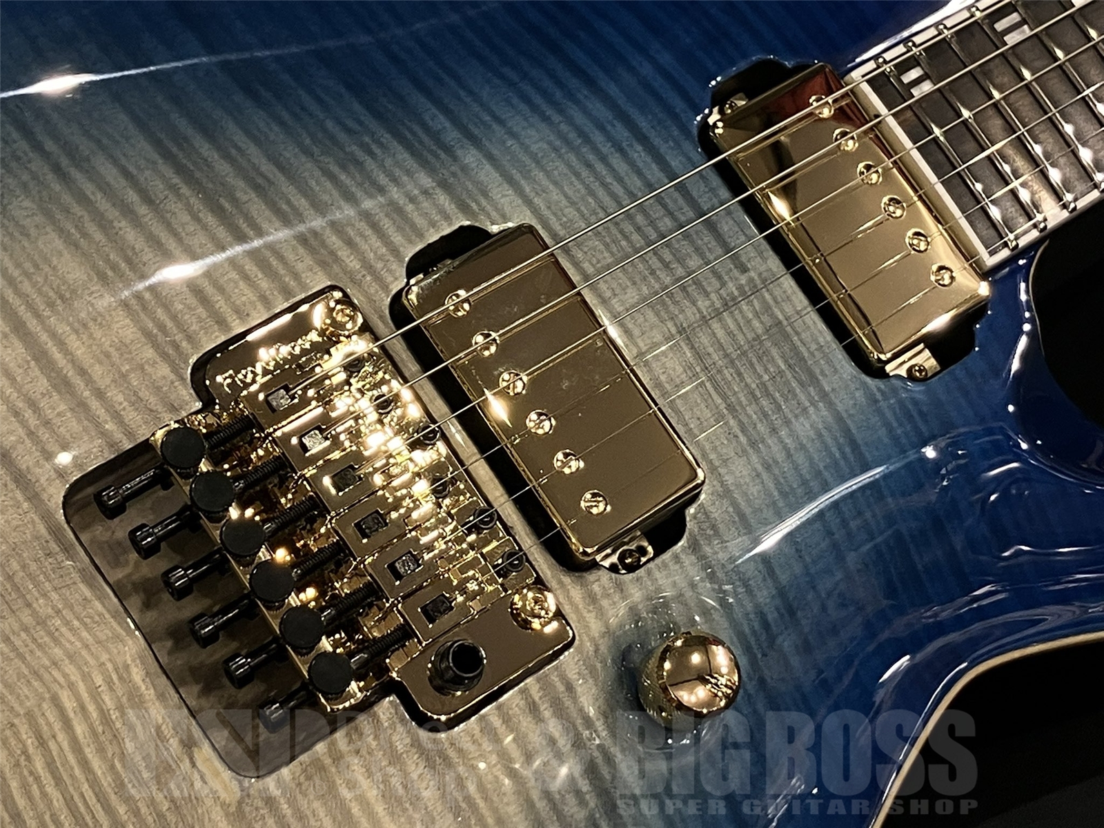 【即納可能】EDWARDS(エドワーズ) E-HORIZON-CTM 50TH / Black Aqua Burst C / Blue Pearl Back 京都店 - 3