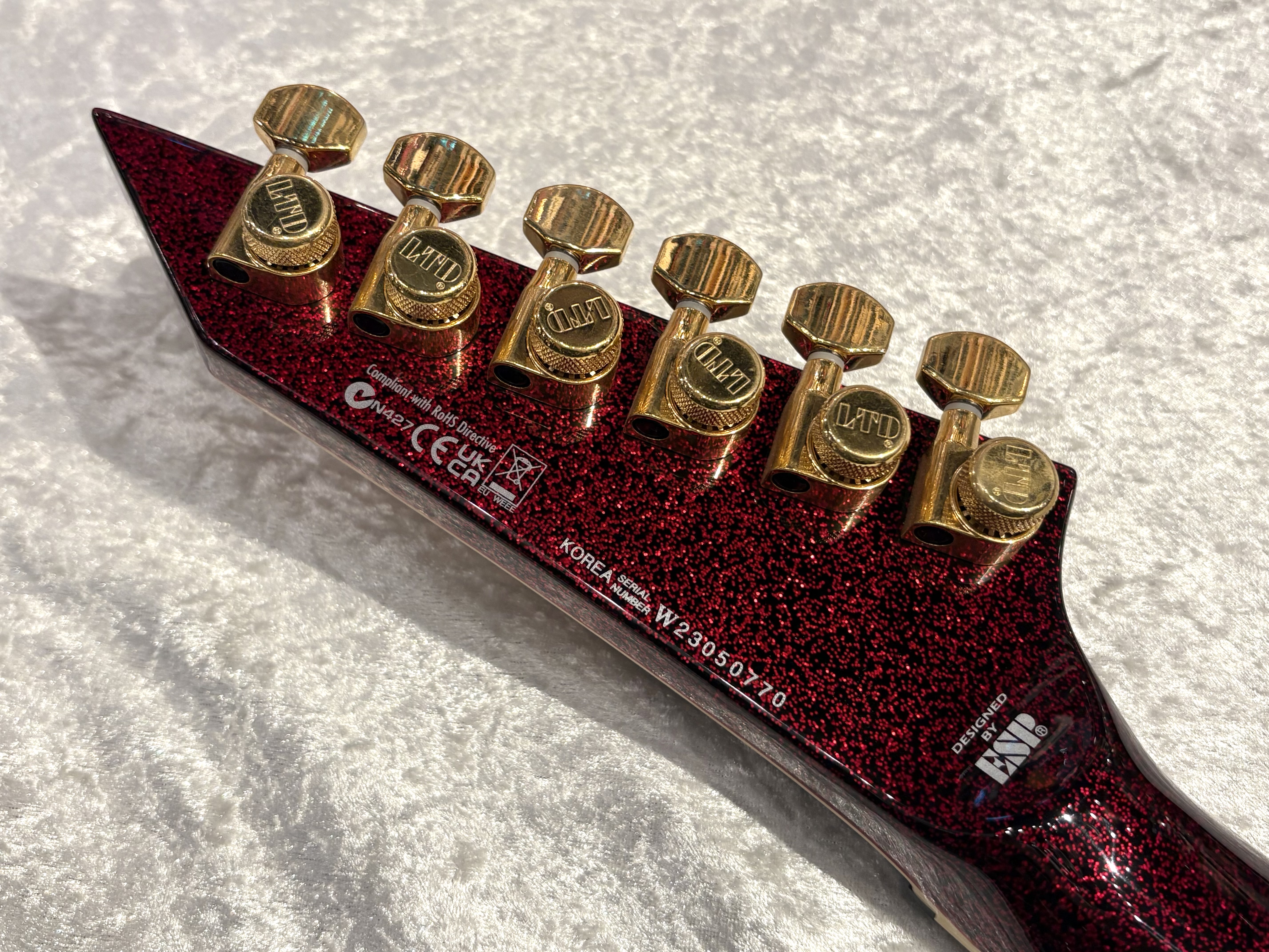 [BB仙台大決算]【即納可能/USED】LTD(エルティーディー) KH-V / Red Sparkle 仙台店