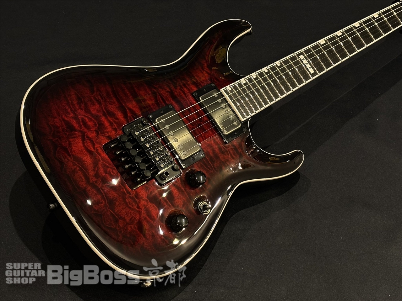 【即納可能】 E-II(イーツー) HORIZON FR-II / See Thru Black Cherry Sunburst 京都店