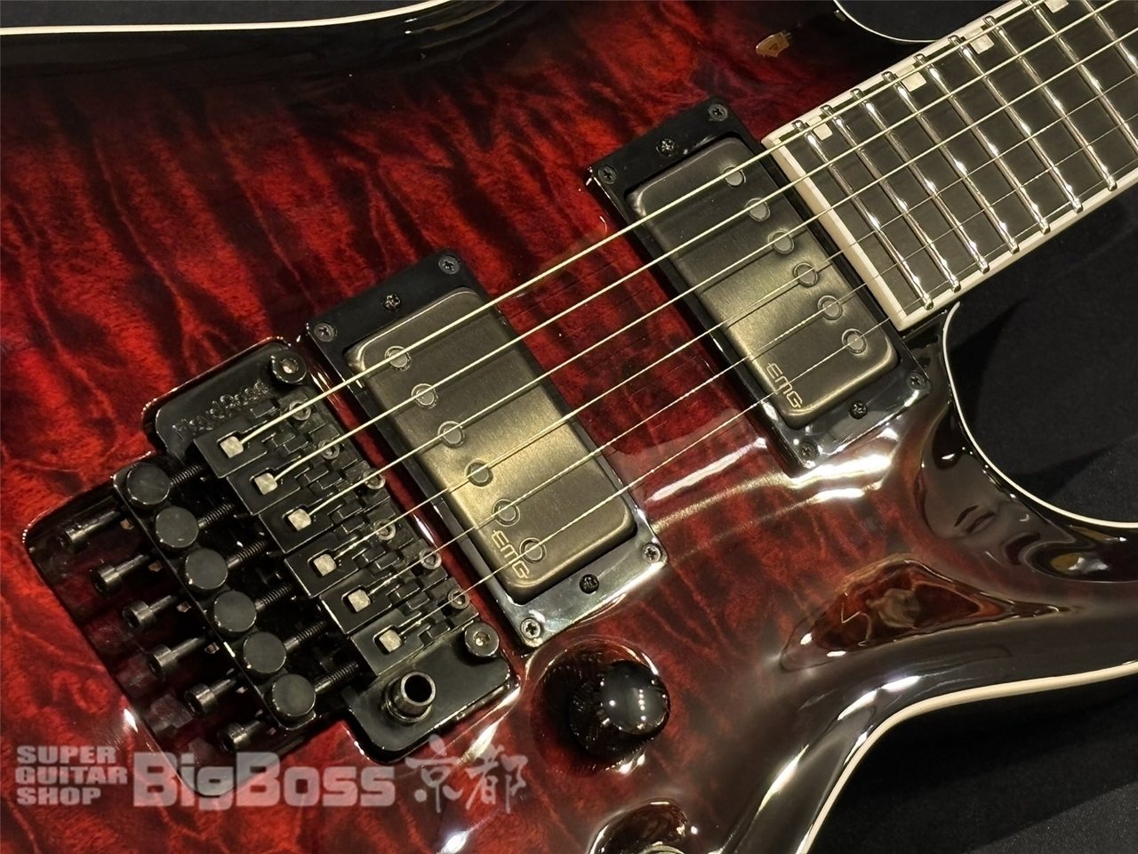 【即納可能】 E-II(イーツー) HORIZON FR-II / See Thru Black Cherry Sunburst 京都店