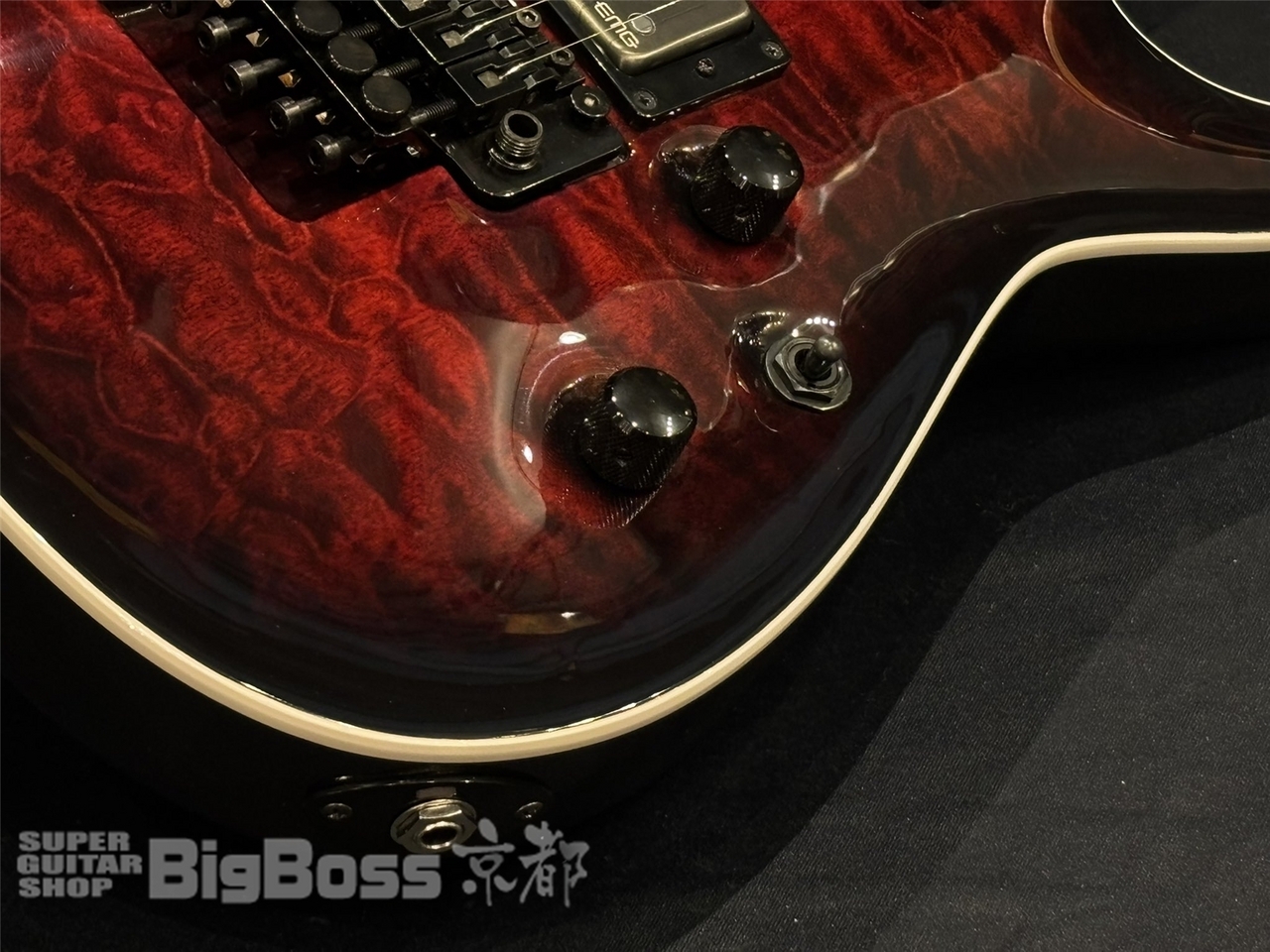 【即納可能】 E-II(イーツー) HORIZON FR-II / See Thru Black Cherry Sunburst 京都店