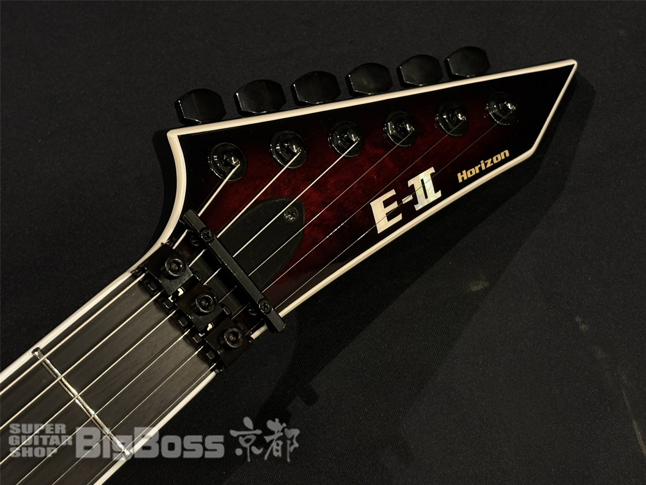 【即納可能】 E-II(イーツー) HORIZON FR-II / See Thru Black Cherry Sunburst 京都店