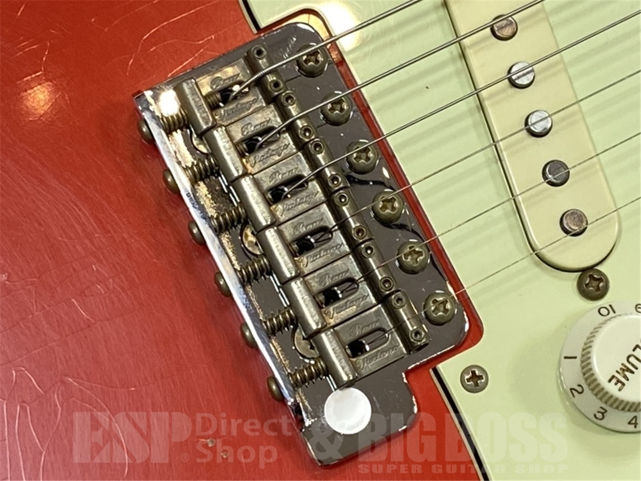 【即納可能】Xotic XSC-1/Fiesta Red Medium Aged GWS - 7