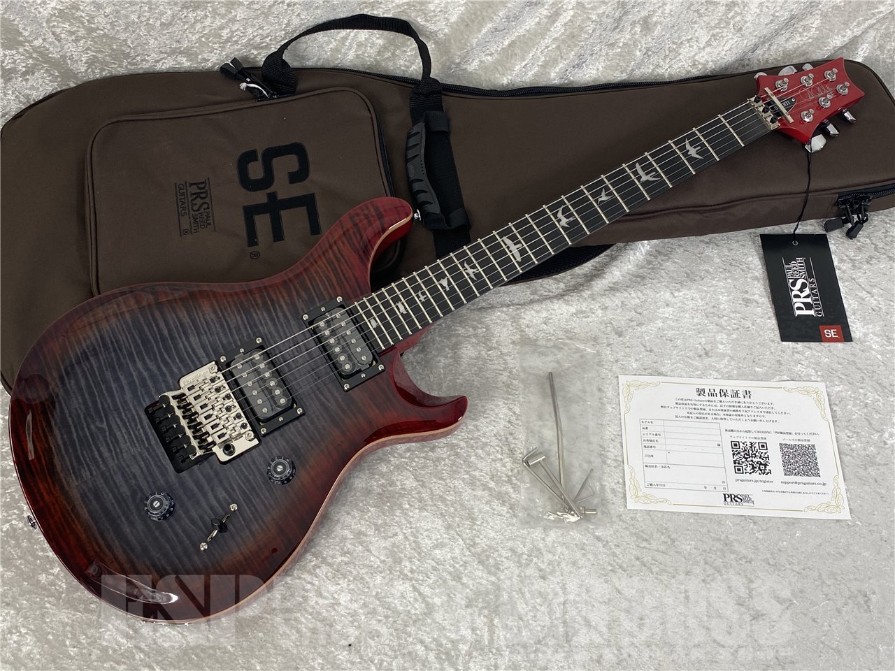 【即納可能】Paul Reed Smith(PRS) SE CUSTOM 24 "FLOYD" (Charcoal Cherry Burst) 2025年製 お茶の水駅前店 (東京) - 11