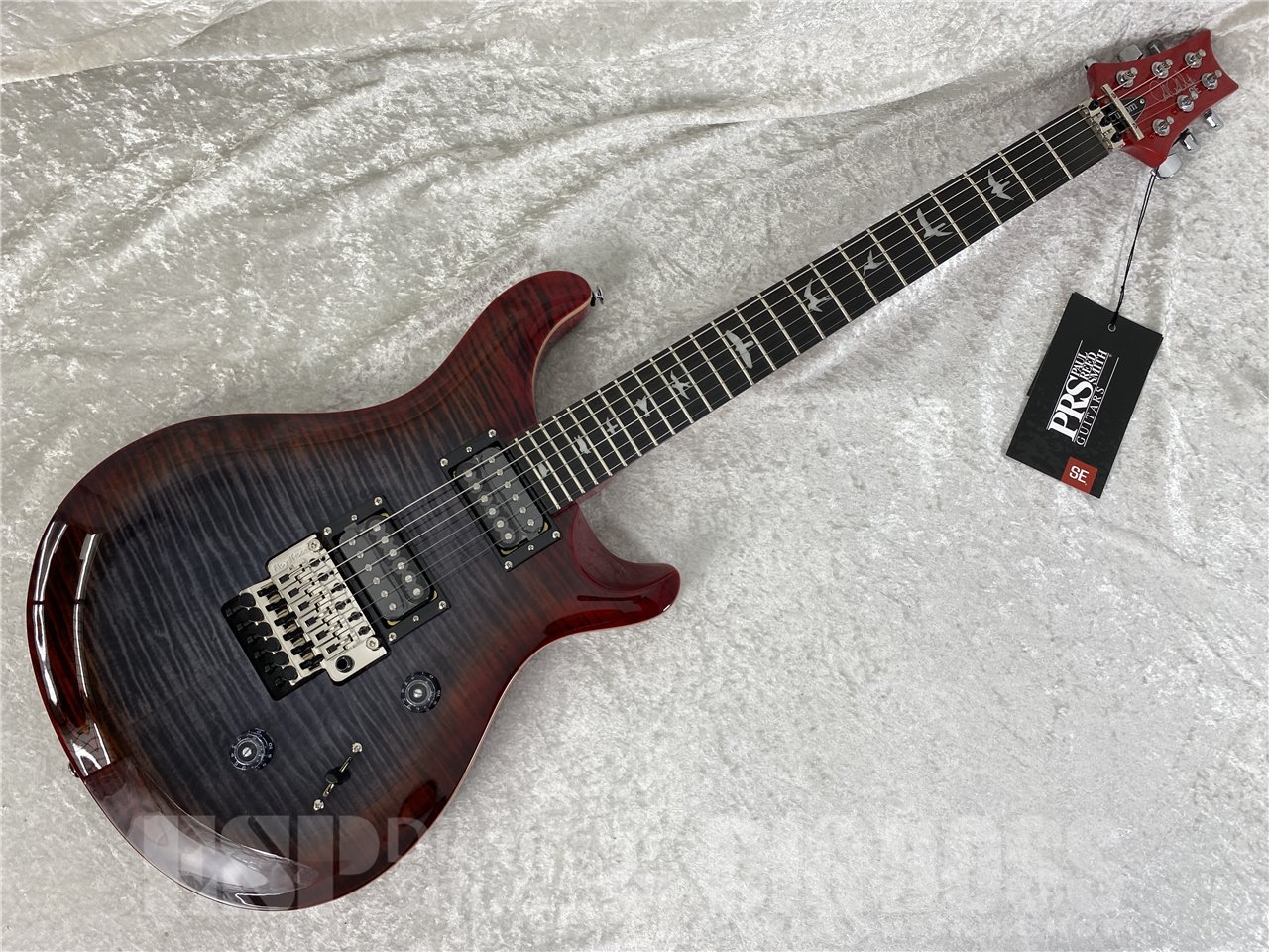 【即納可能】Paul Reed Smith(PRS) SE CUSTOM 24 "FLOYD" (Charcoal Cherry Burst) 2025年製 お茶の水駅前店 (東京)