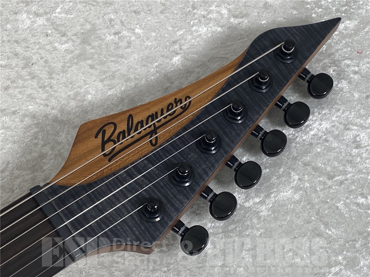【即納可能】Balaguer Guitars (バラゲール・ギターズ) Diablo Standard with Hipshot Hardtail Bridge (Satin Trans Black) お茶お水駅前店(東京) - 5