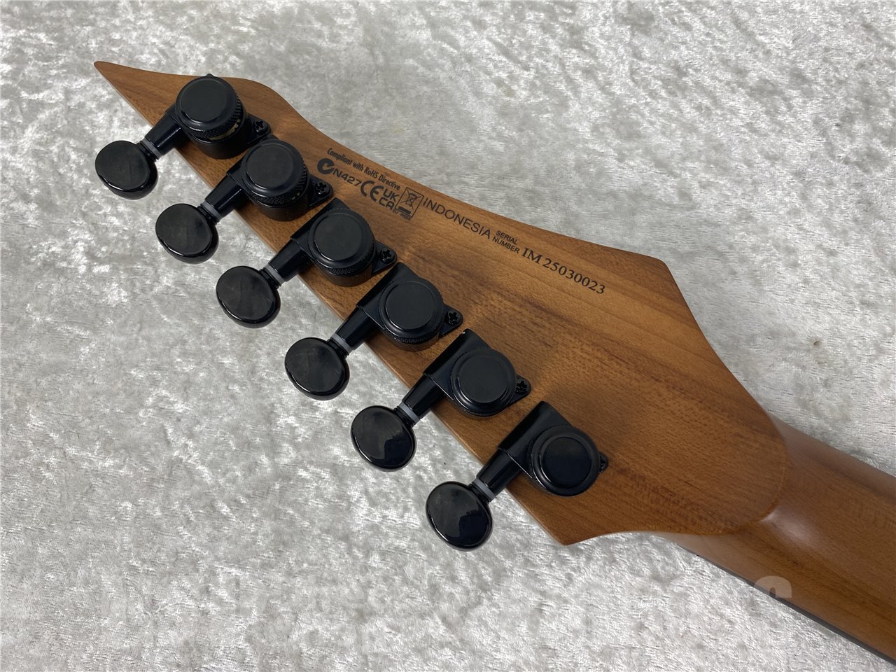 【即納可能】Balaguer Guitars (バラゲール・ギターズ) Diablo Standard with Hipshot Hardtail Bridge (Satin Trans Black) お茶お水駅前店(東京) - 9