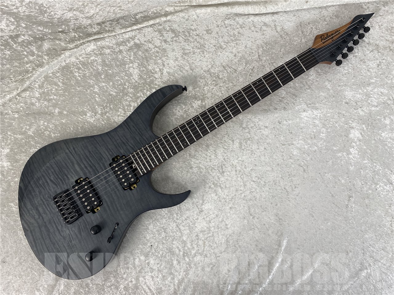 【即納可能】Balaguer Guitars (バラゲール・ギターズ) Diablo Standard with Hipshot Hardtail Bridge (Satin Trans Black) お茶お水駅前店(東京) - 2