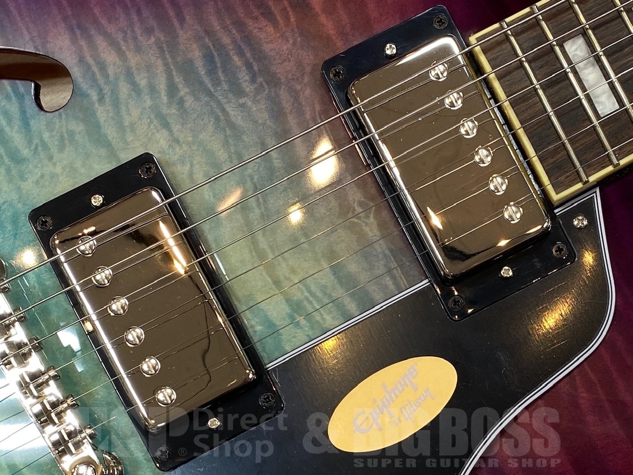 【即納可能】Epiphone ES-335 FIGURED /BLUEBERRY BURST   GWS - 6