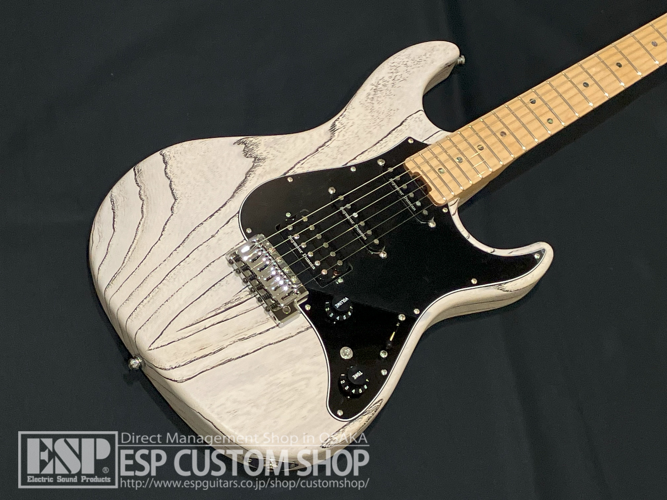 【即納可能】ESP(イーエスピー) SNAPPER-AS DRIFTWOOD SERIES / White w/Black Filler 大阪店