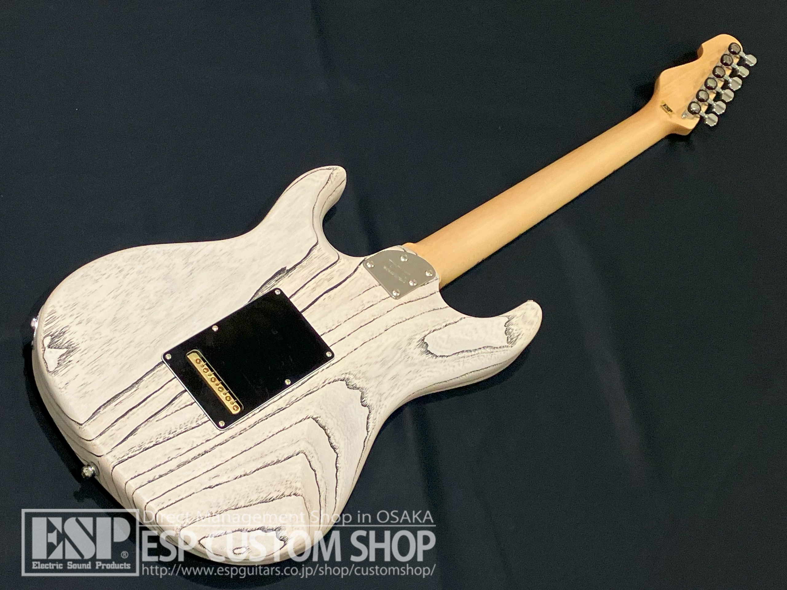 【即納可能】ESP(イーエスピー) SNAPPER-AS DRIFTWOOD SERIES / White w/Black Filler 大阪店