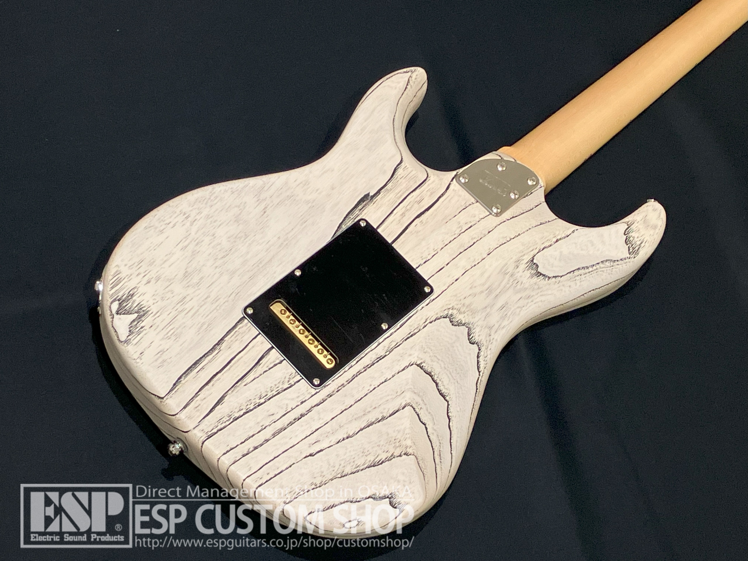 【即納可能】ESP(イーエスピー) SNAPPER-AS DRIFTWOOD SERIES / White w/Black Filler 大阪店