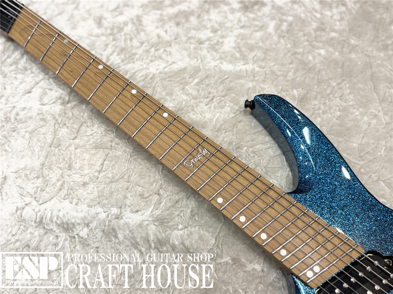 【USED/即納可能】Ormsby Guitars Goliath GTR Run 17 SPARKLE LEFT HAND 7st / Blue Sparkle　渋谷店 - 3