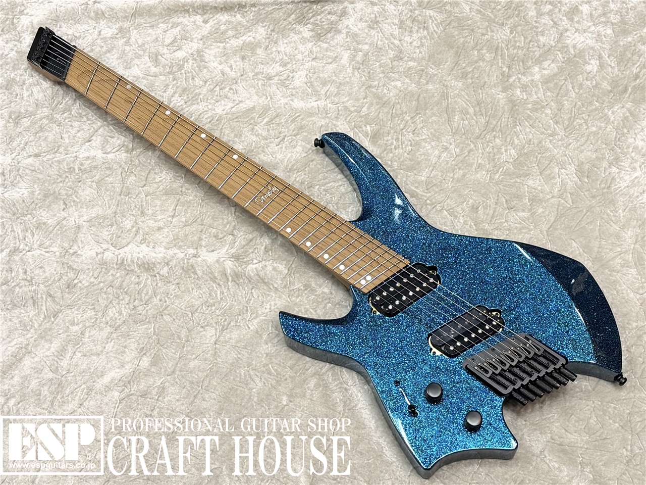 【USED/即納可能】Ormsby Guitars Goliath GTR Run 17 SPARKLE LEFT HAND 7st / Blue Sparkle　渋谷店