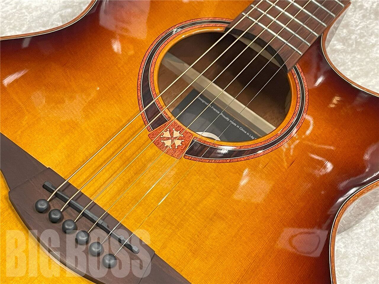 【即納可能】LAG Guitars（ラグギターズ）T118ACE（Brown Shadow）　名古屋店