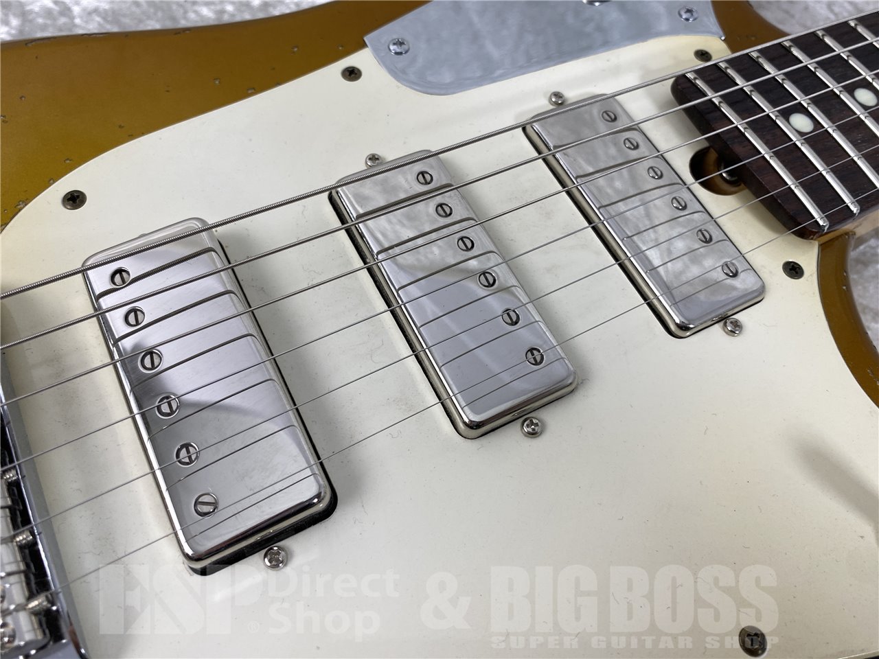 【即納可能】T.S factory(ティーエス ファクトリー) 151A-MO 3Mini-Humbucker(Vintage Gold) お茶の水駅前店 (東京) - 7