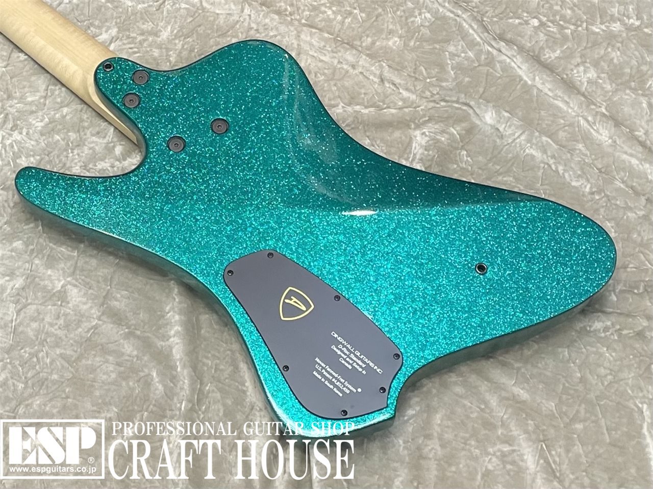 【即納可能】DINGWALL D-Roc Standard 5strings / Metalflake Aquamarine　渋谷店