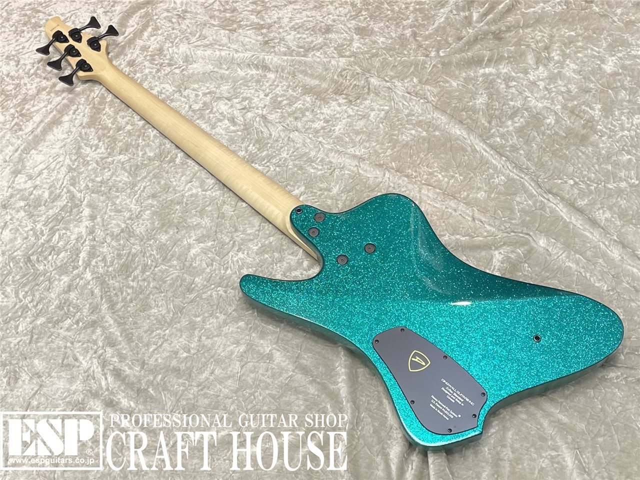 【即納可能】DINGWALL D-Roc Standard 5strings / Metalflake Aquamarine　渋谷店