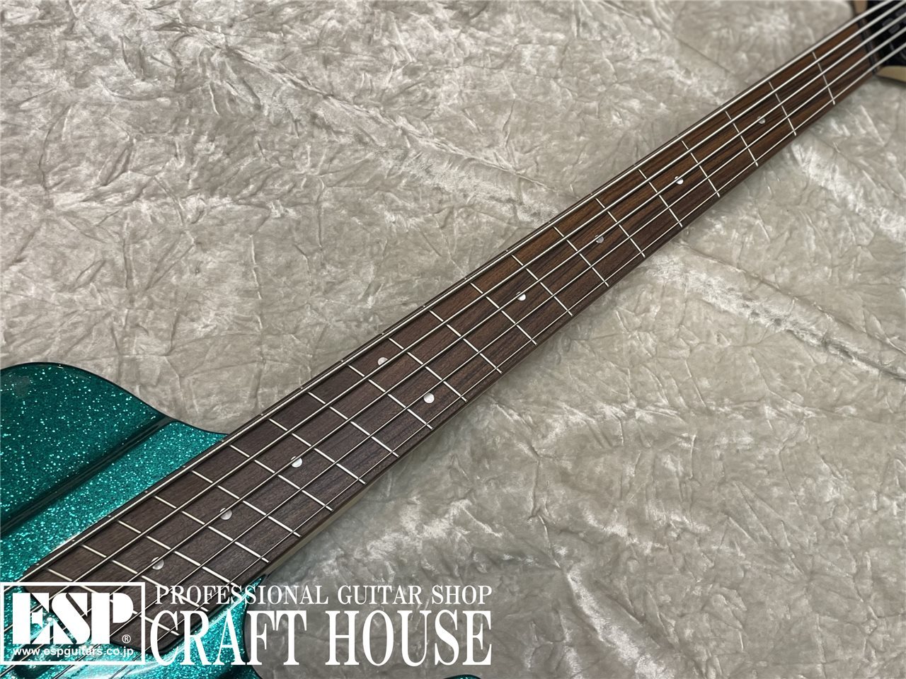 【即納可能】DINGWALL D-Roc Standard 5strings / Metalflake Aquamarine　渋谷店