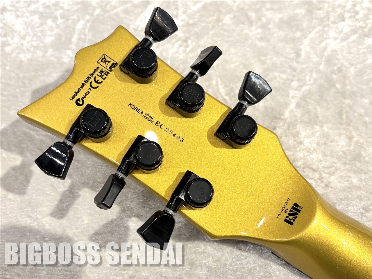 【即納可能】LTD(エルティーディー) EC-2025 50th Anniversary / Metallic Gold 仙台店