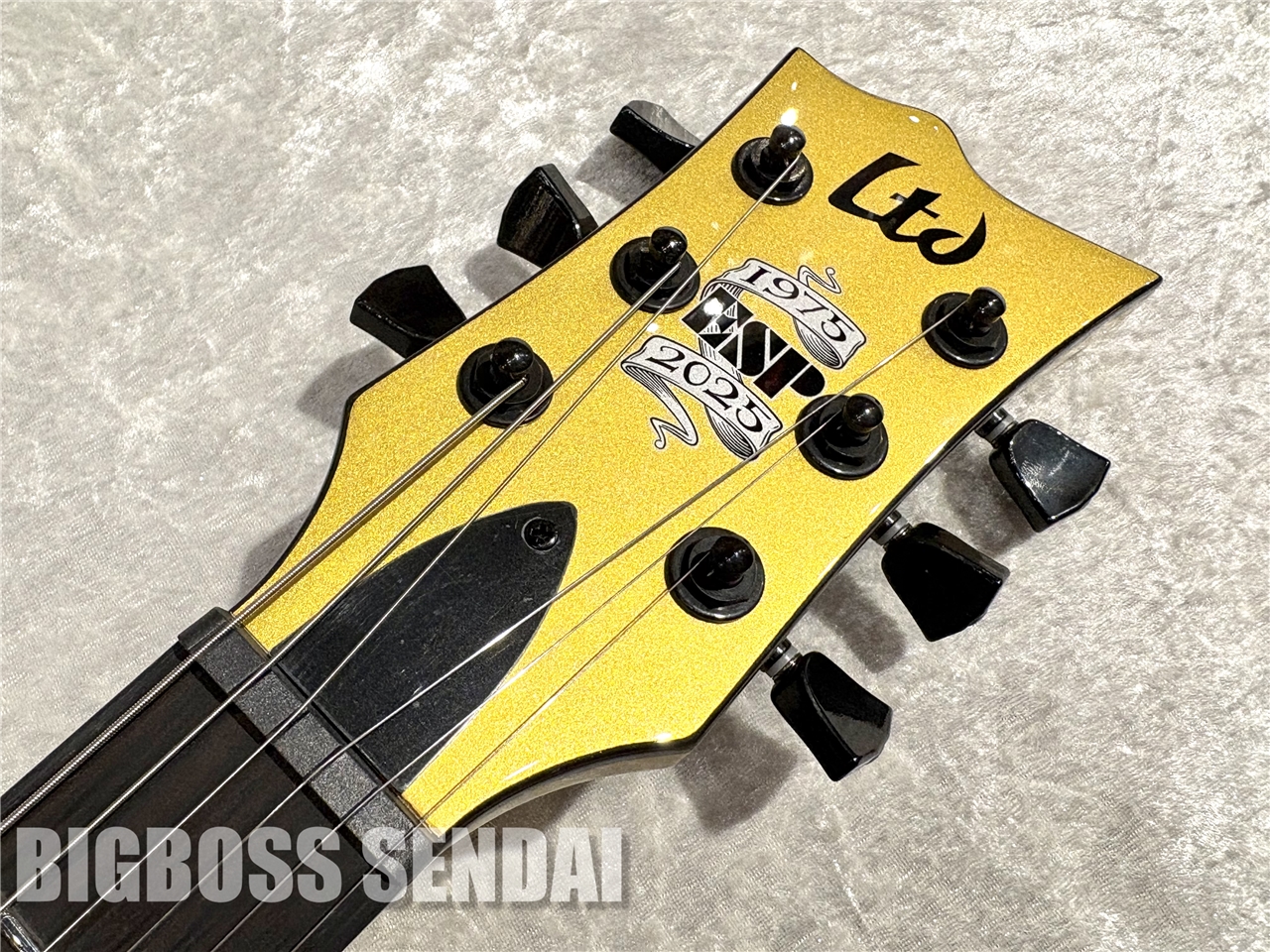 【即納可能】LTD(エルティーディー) EC-2025 50th Anniversary / Metallic Gold 仙台店