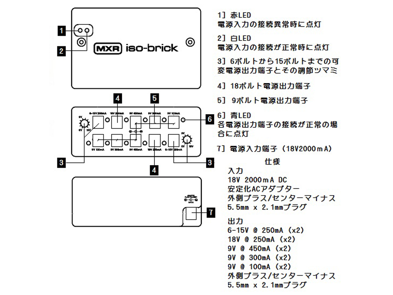 MXR(エムエックスアール) M238 Iso-Brick Power Supply (パワーサプライ) お茶の水駅前店(東京)
