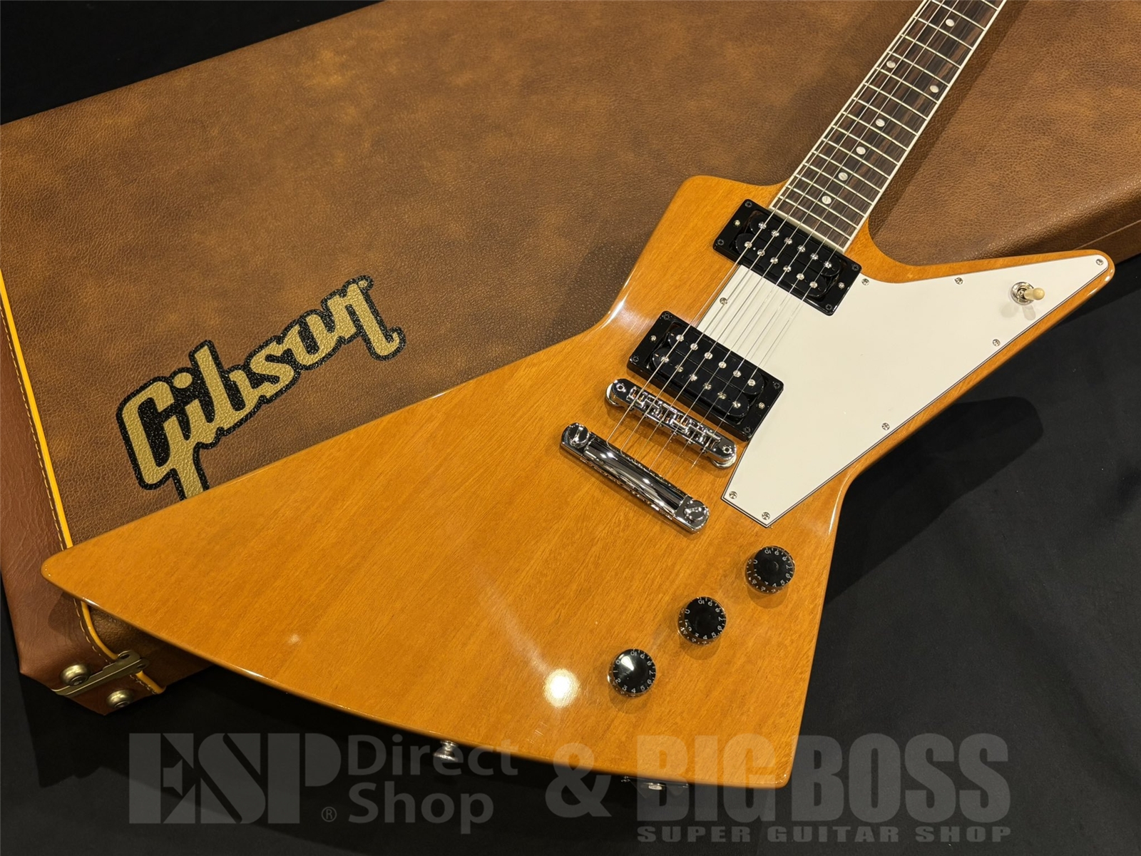 【即納可能】Gibson(ギブソン)Gibson 70s Explorer / Antique Natural 京都店 - 2