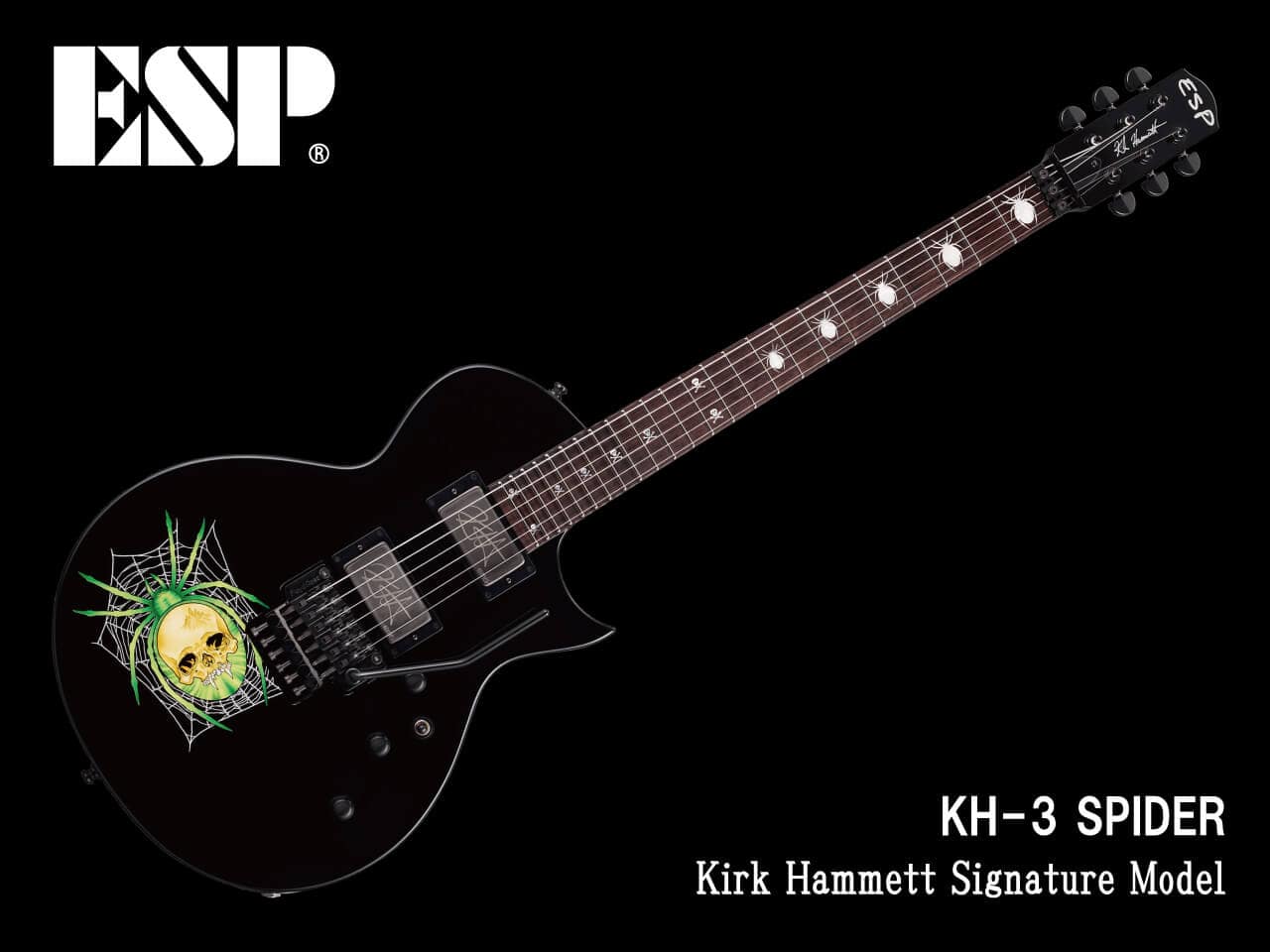 【受注生産】ESP(イーエスピー) KH-3 SPIDER 30TH ANNIVERSARY EDITION (METALLICA/Kirk Hammettモデル)