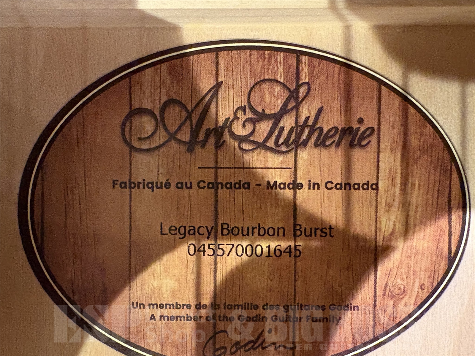 【即納可能】Art&Lutherie(アートアンドルーシア)Legacy / Bourbon Burst  京都店 - 4