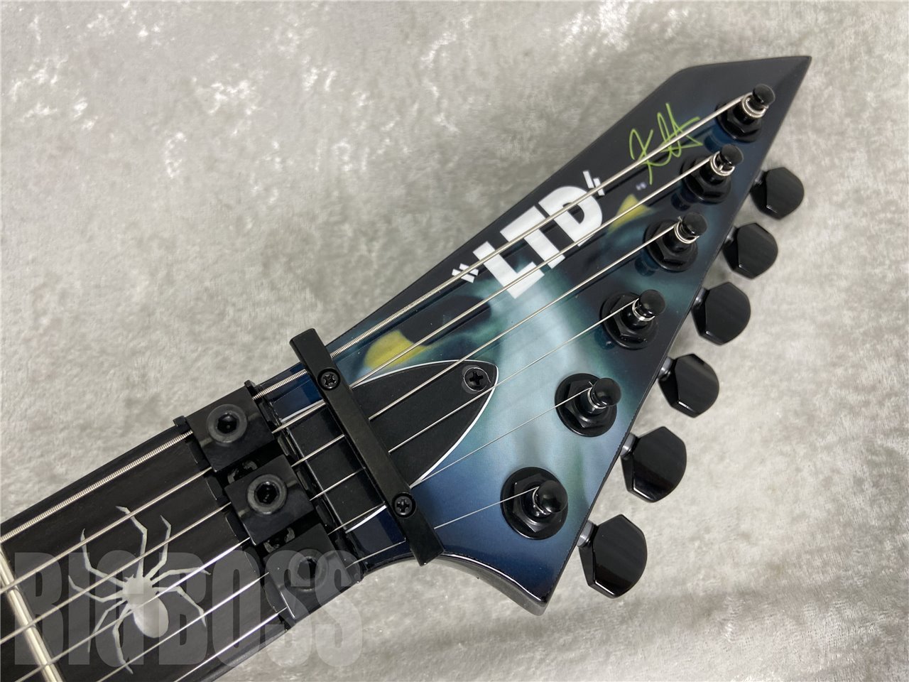 【お取寄せ商品】LTD(エルティーディー) KH-WZ Black w/Graphic (METALLICA/Kirk Hammettモデル) - 4
