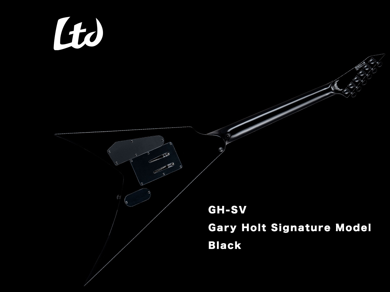 【お取寄せ商品】LTD(エルティーディー) GH-SV Black (EXODUS/SLAYER Gary Holt Signature Model ) - 2