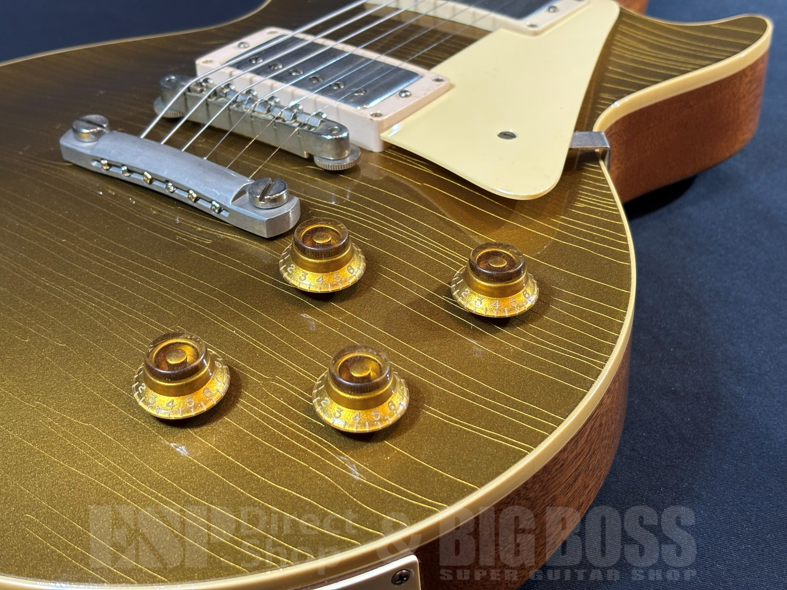 【即納可能】Gibson Custom Shop 1957 Les Paul / Goldtop Ultra Light Aged 大阪店 - 4
