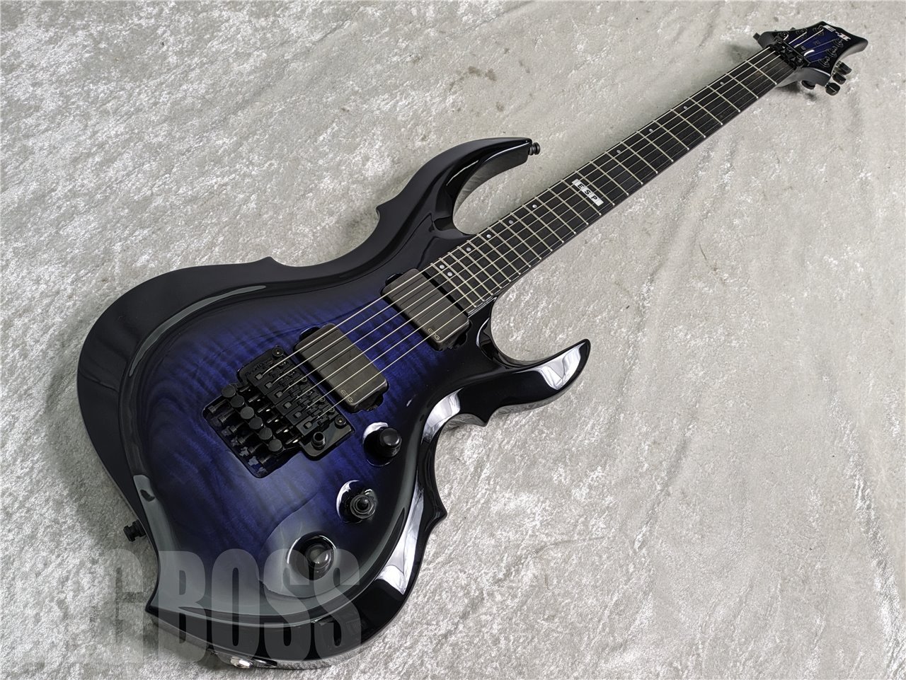 ESP EⅡ FRX ヘッド折れジャンク品 ESP専用ハードケース付き - ギター