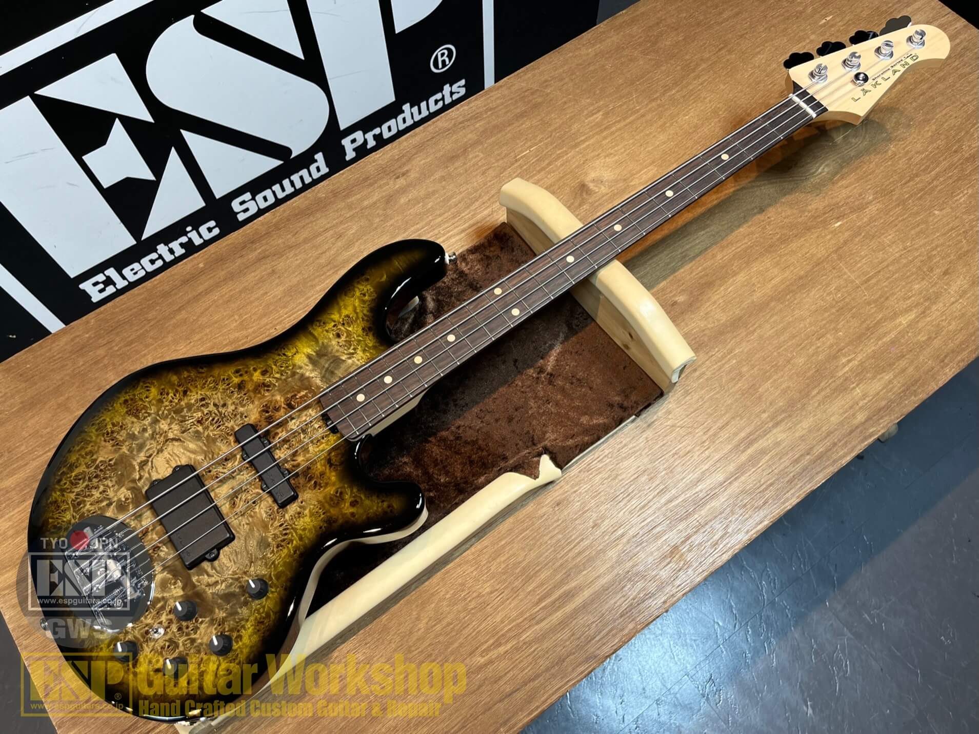 【即納可能】Lakland SL44-94 Deluxe Poplar Burl/Rosewood FB　GWS【大決算SALE開催中｜3月31日(月)まで】