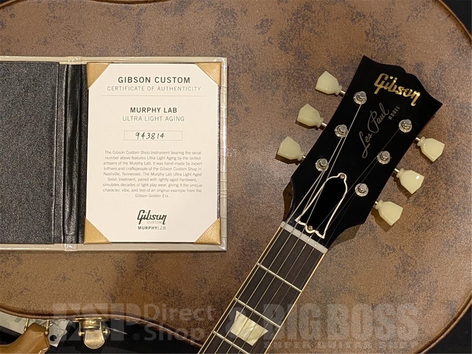 【USED/即納可能】Gibson(ギブソン) Murphy Lab 1959 Les Paul Standard Ultra Light Aged / Factory Burst 京都店