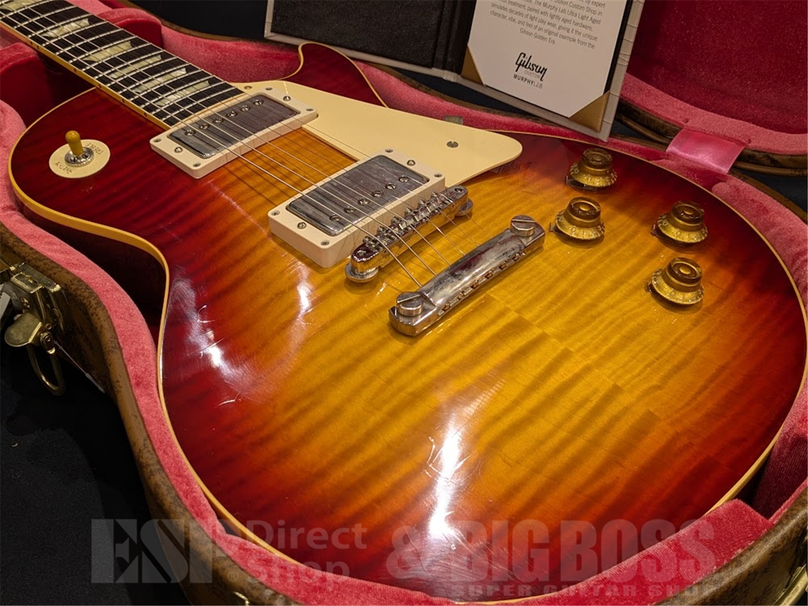 【USED/即納可能】Gibson(ギブソン) Murphy Lab 1959 Les Paul Standard Ultra Light Aged / Factory Burst 京都店