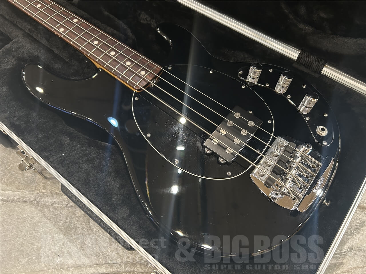 【即納可能/お客様委託品】 MUSIC MAN (ミュージックマン)  Classic StingRay 4 / Black 仙台店 - 10