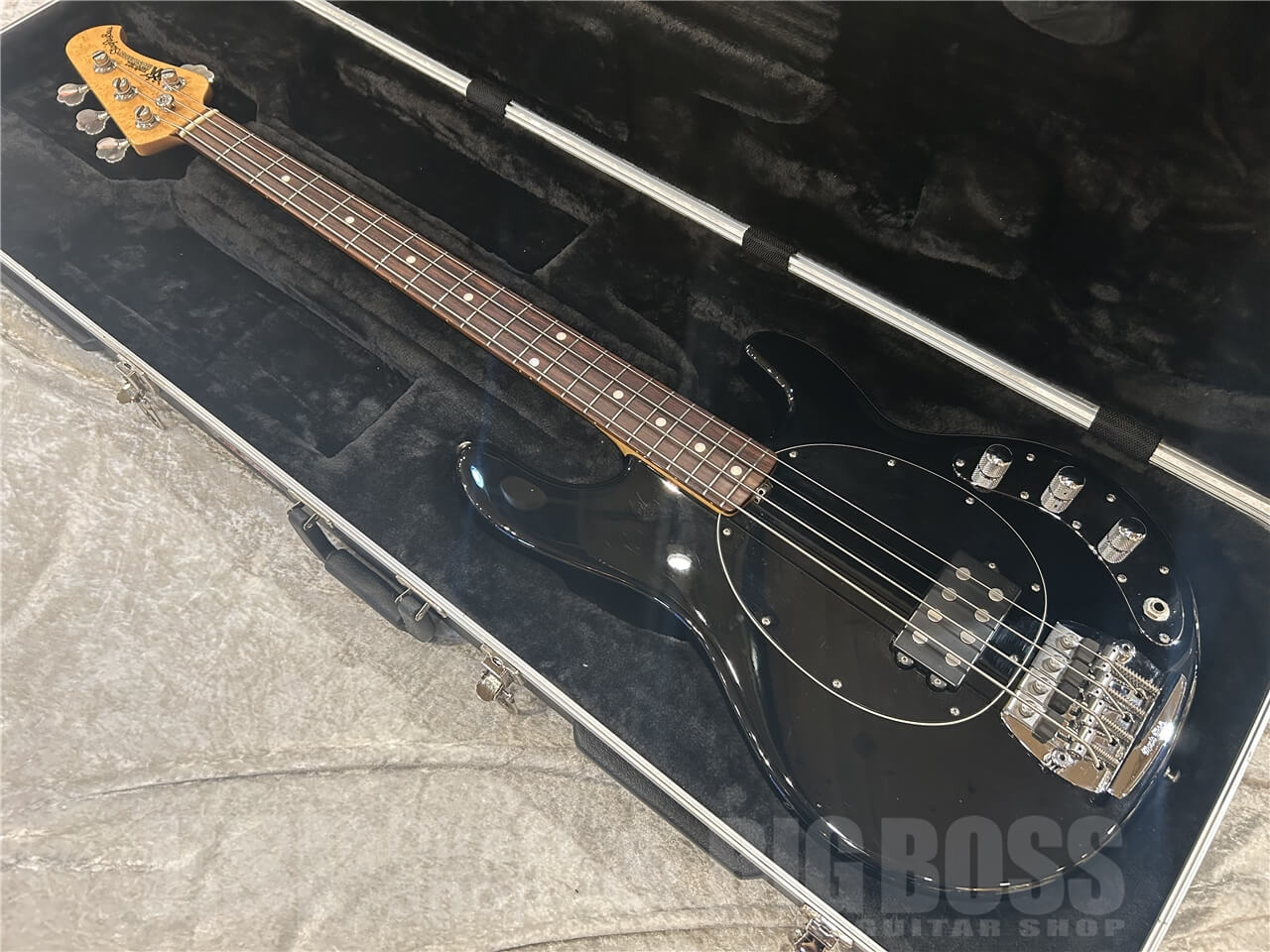【即納可能/お客様委託品】 MUSIC MAN (ミュージックマン)  Classic StingRay 4 / Black 仙台店 - 9