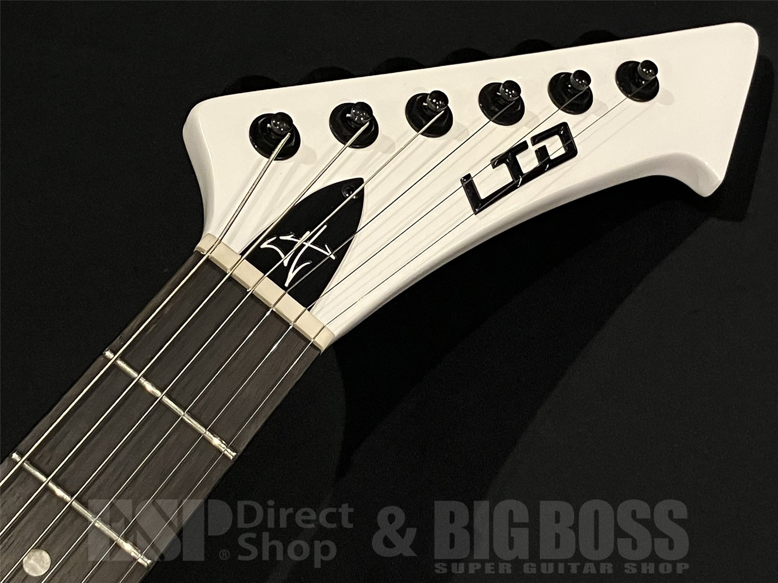 【即納可能】LTD(エルティーディー) SNAKEBYTE / Snow White (METALLICA/James Hetfieldモデル) 京都店 - 6