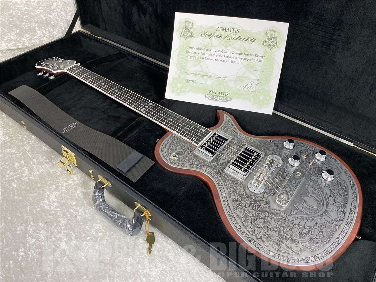 【即納可能】Zemaitis(ゼマイティス) THE PORTRAIT Metal Front HISASHI Signature Model(Natural)※店頭未展示品 お茶の水駅前店(東京) - 11