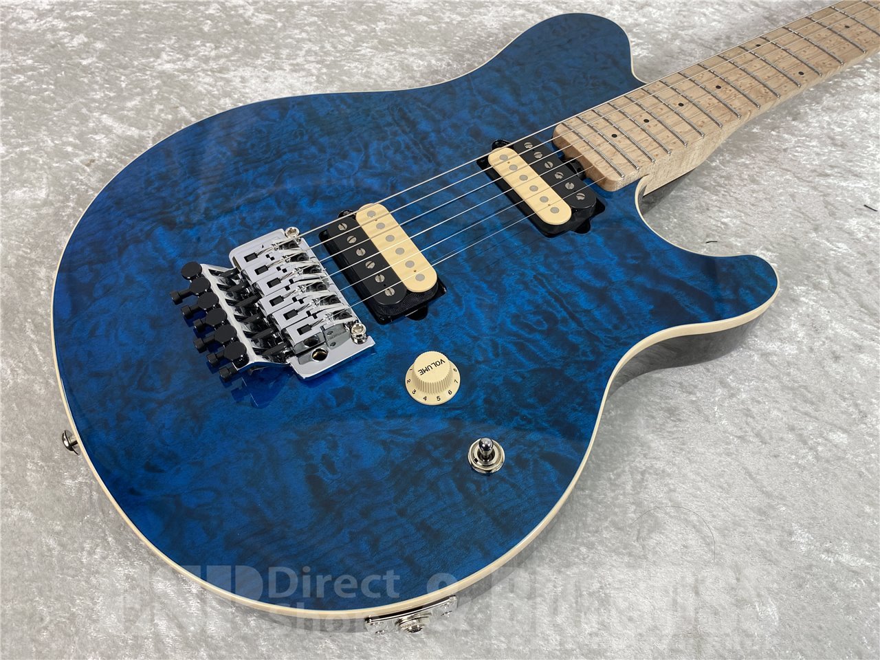 【即納可能】MUSIC MAN(ミュージックマン) KID Limited AXIS TRANS BLUE Quilt Top MH Brown Back お茶の水駅前店(東京) - 3