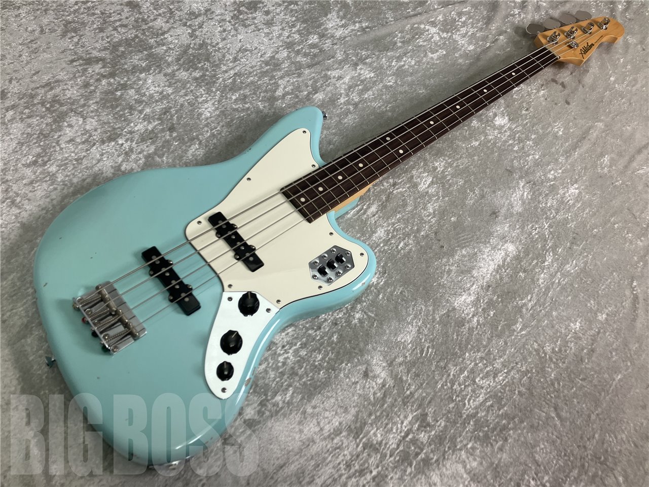 【即納可能】Addictone Custom Guitars (アディクトーンカスタムギターズ) Jaguar Bass(Sonic Blue Aged) お茶の水駅前店(東京)