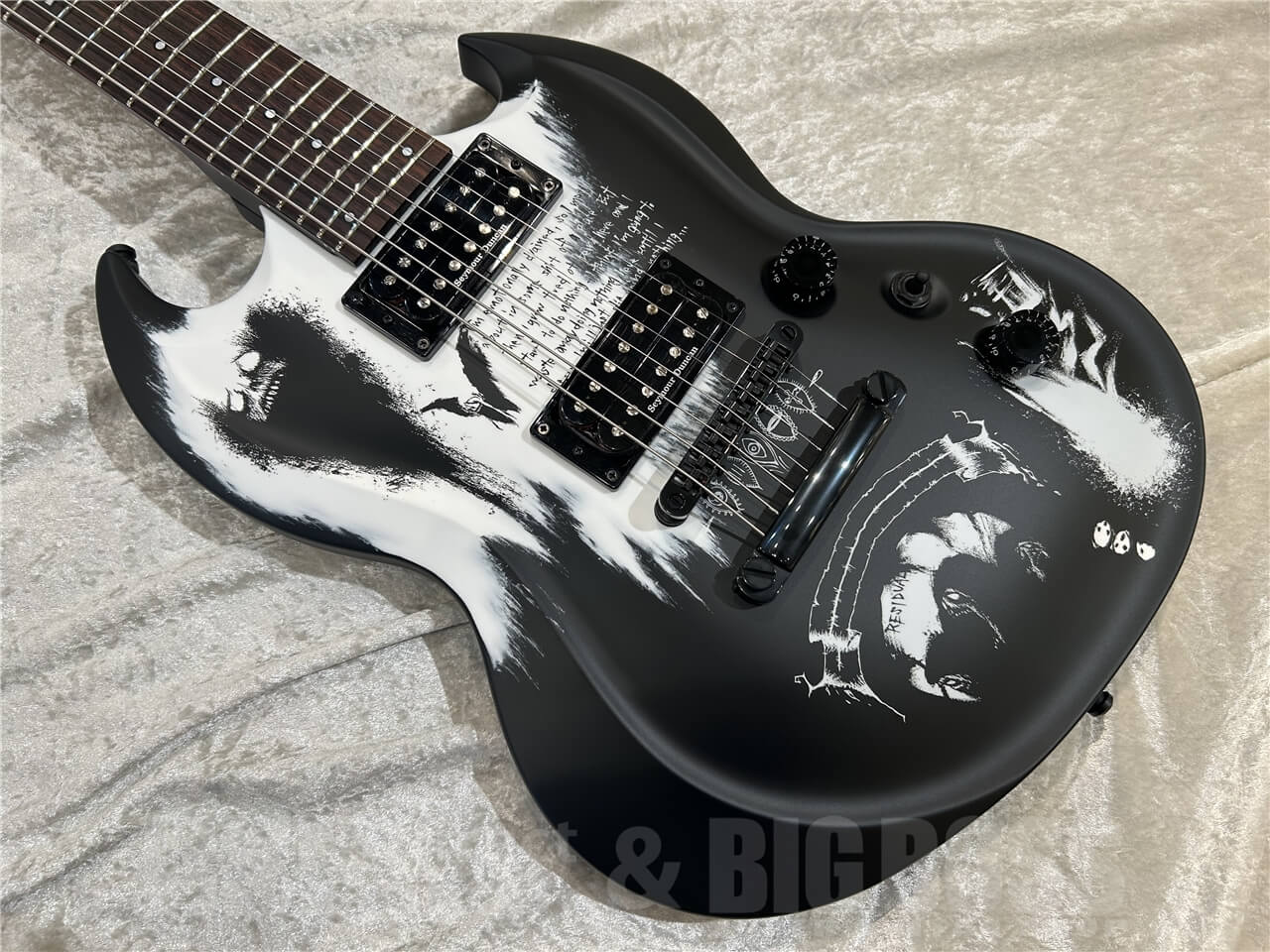 【即納可能】ESP（イーエスピー）D-KV-7st [Nothing] / Black w/White Graphic 仙台店 - 10