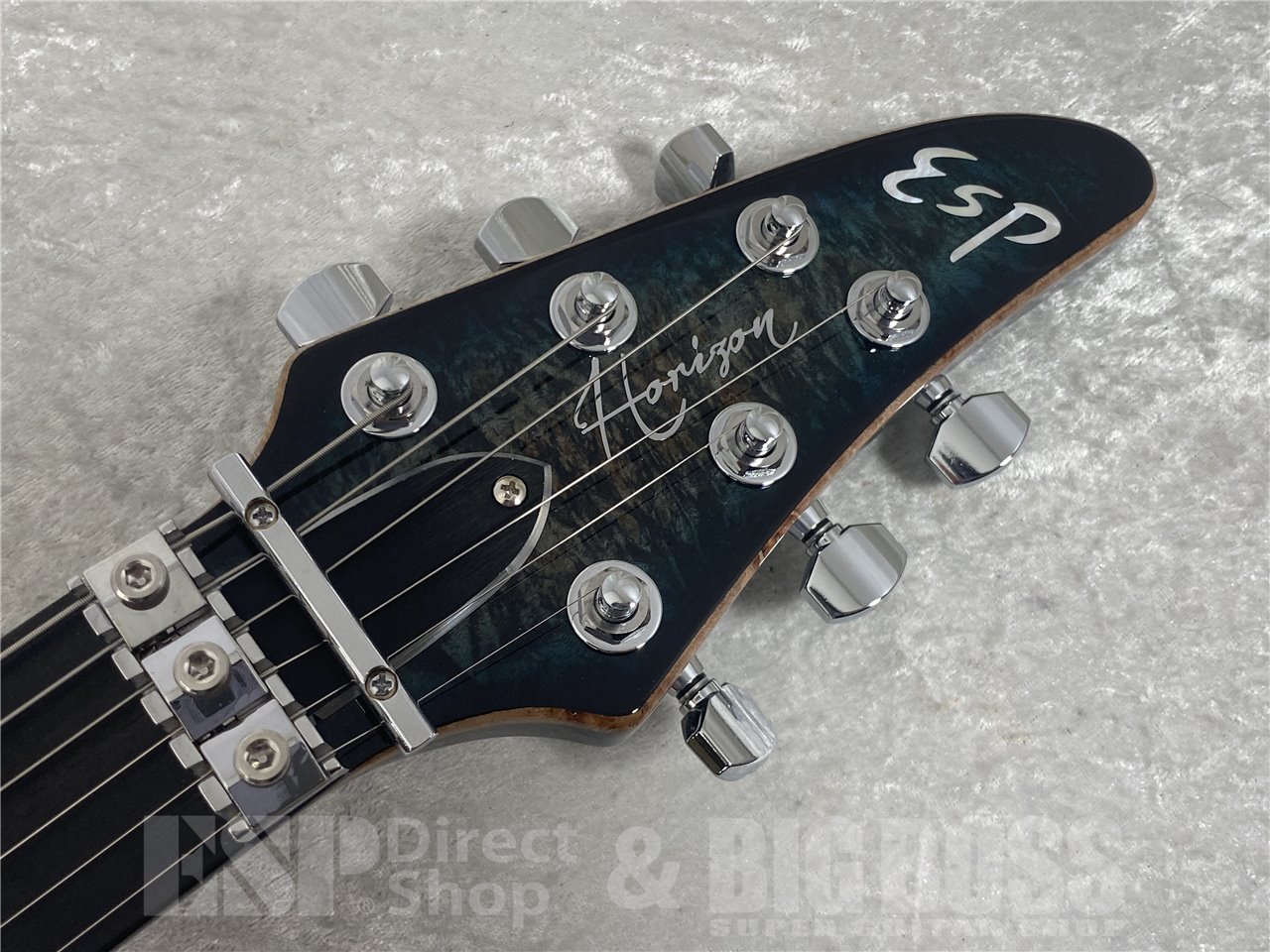 【受注生産】ESP(イーエスピー) HORIZON-CTM FR Burled Maple (Reptile Blue Burst) - 8