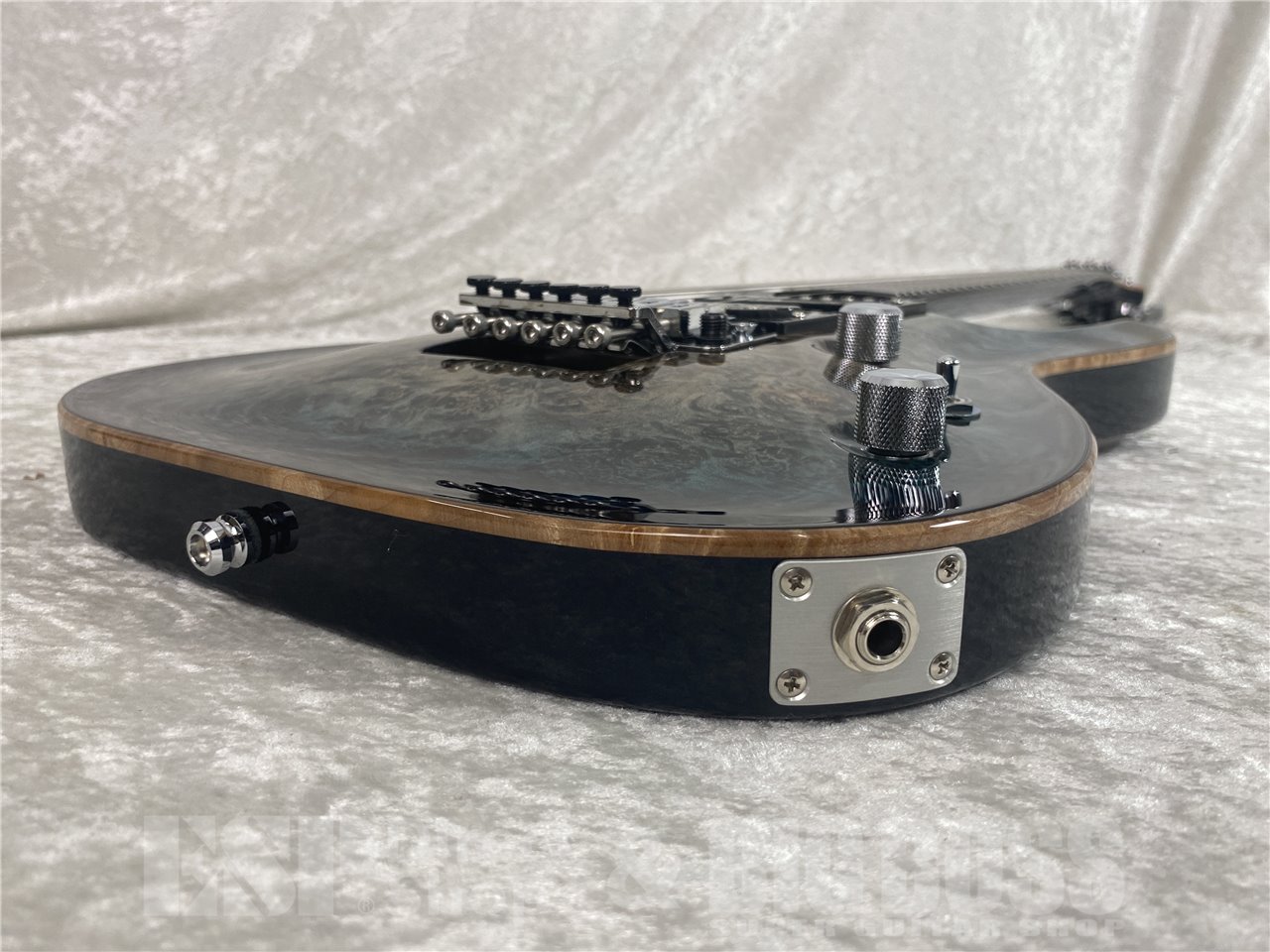 【受注生産】ESP(イーエスピー) HORIZON-CTM FR Burled Maple (Reptile Blue Burst) - 4