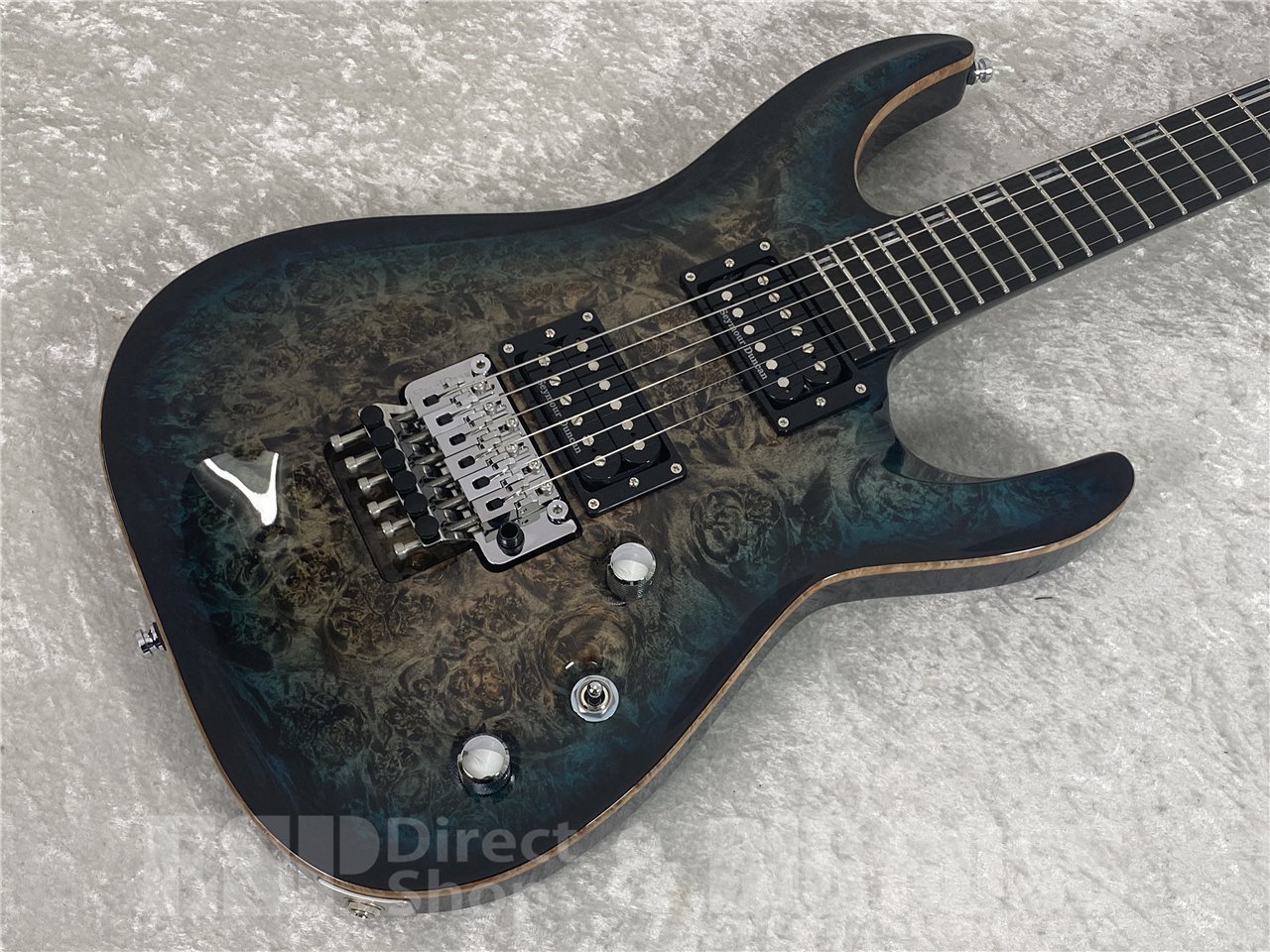 【受注生産】ESP(イーエスピー) HORIZON-CTM FR Burled Maple (Reptile Blue Burst) - 3