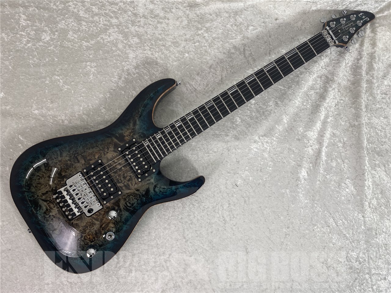 【受注生産】ESP(イーエスピー) HORIZON-CTM FR Burled Maple (Reptile Blue Burst) - 2